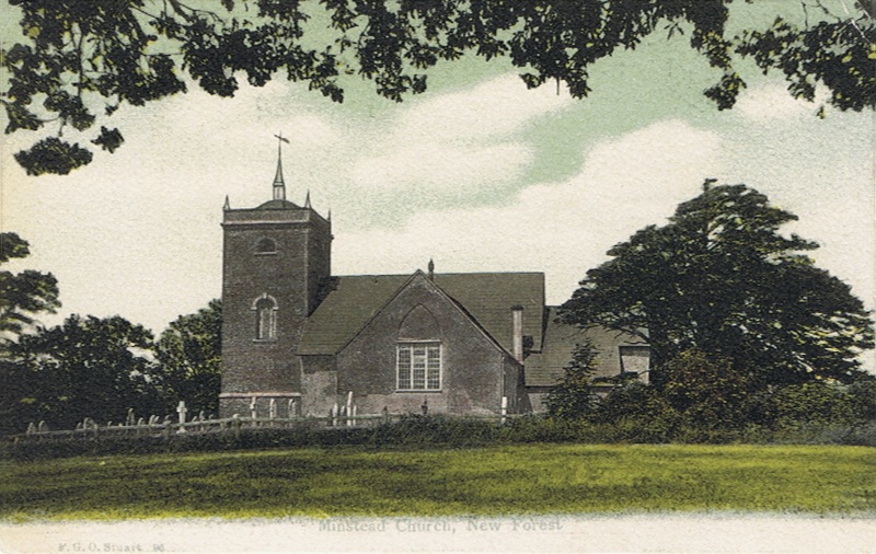 96  -  Minstead Church, New Forest