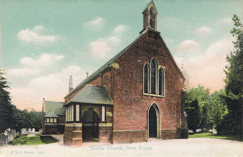 1011  -  Burley Church, New Forest