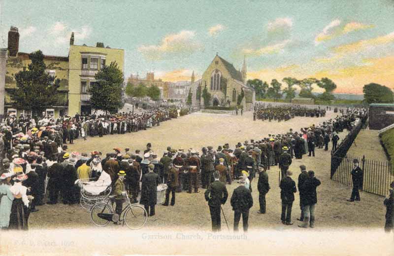 1080  -  Garrison Church, Portsmouth