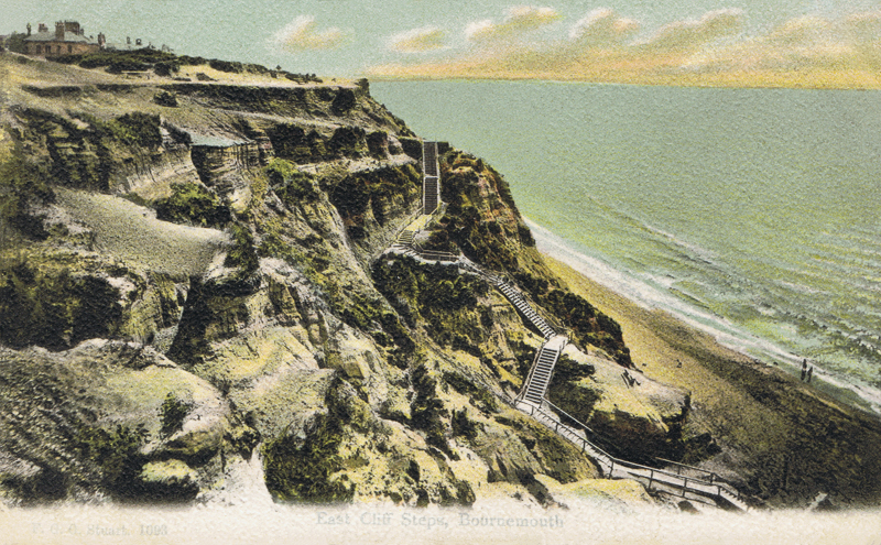1093  -  East Cliff Steps, Bournemouth