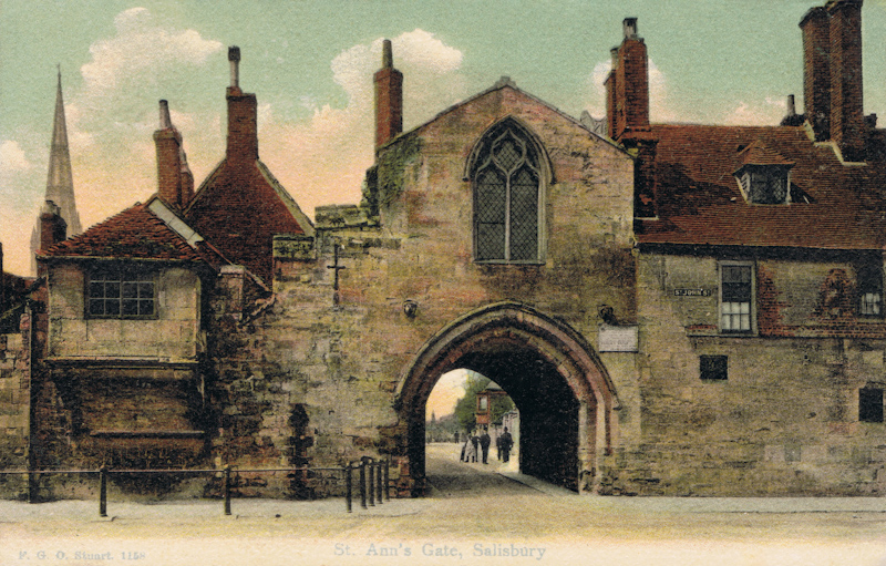 St Anne's Gate. Salisbury