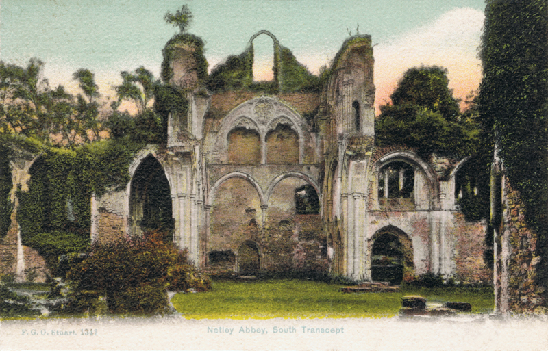 1341  -  Netley Abbey, South Trancept