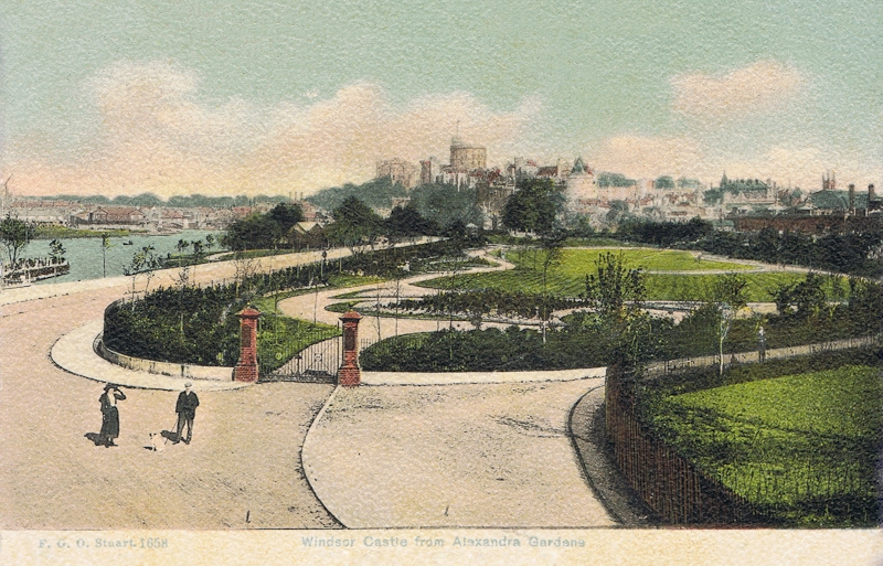 Windsor Castle from Alexandra Gardens