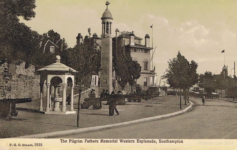 The Pilgrim Father's Memorial Western Esplanade, Southampton