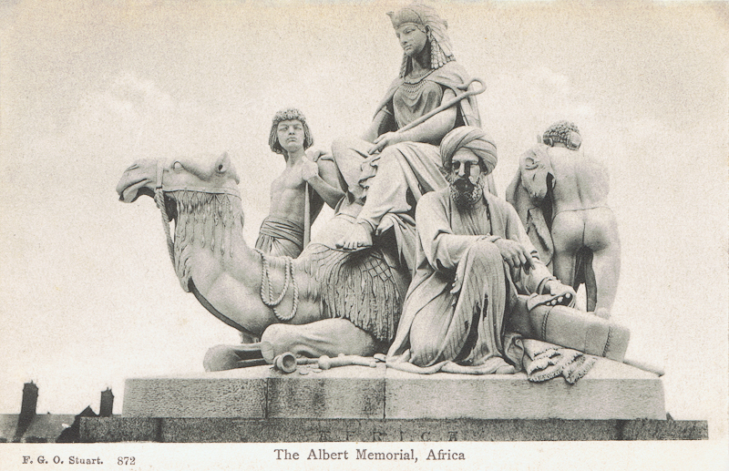 The Albert Memorial, Africa