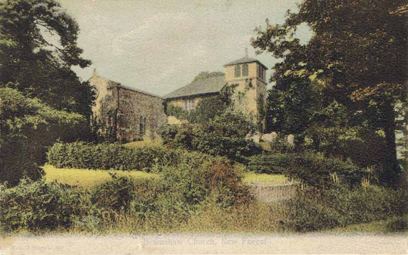 935  -  Bramshaw Church, New Forest