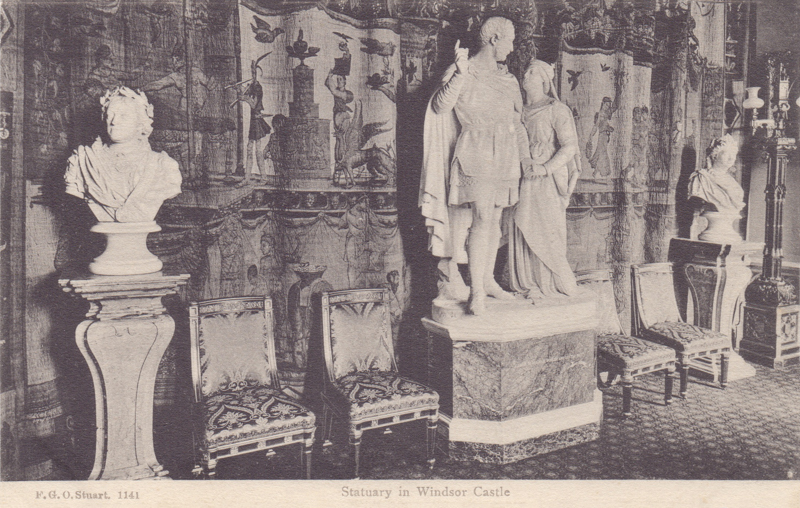 Statuary in Windsor Castle