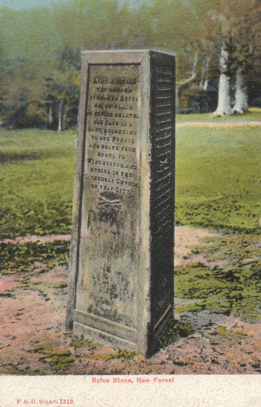 1313  -  Rufus Stone, New Forest