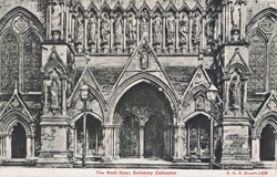 1456  -  The West Door, Salisbury Cathedral