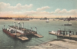 1609  -  Portsmouth Harbour and Floating Bridge
