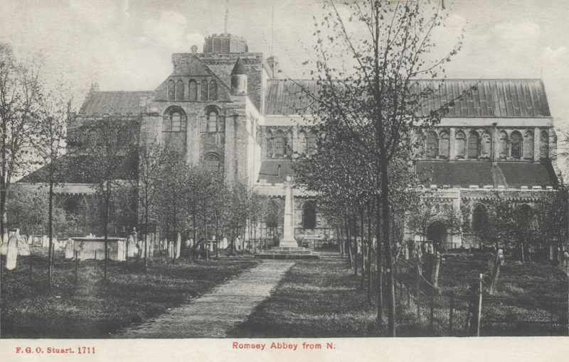 Romsey Abbey from N.
