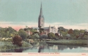 18009  -  Salisbury Cathedral (from river)