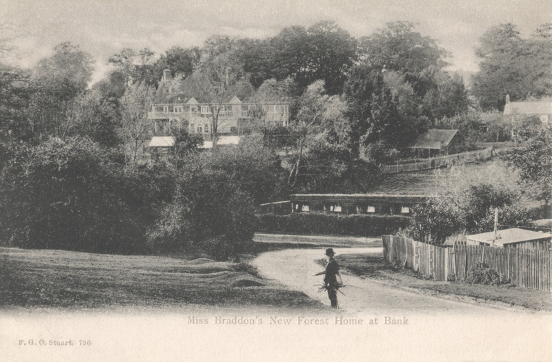 Miss Braddon's New Forest Home at Bank