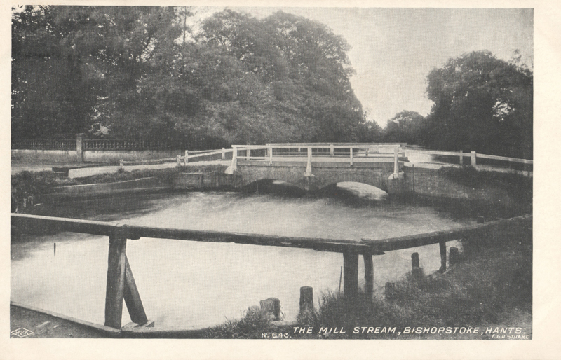 The Mill Stream, Bishopstoke, Hants