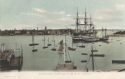 916  -  Portsmouth, Point and H.M.S. St Vincent