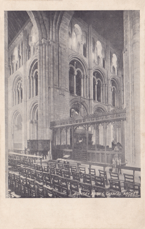   Romsey Abbey, Chancel Arches
